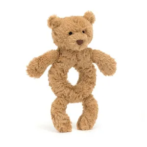 Jellycat Bartholomew Bär Rassel Ring
