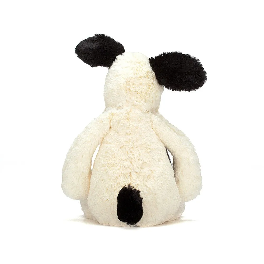 Jellycat schüchterner schwarz & creme Welpe klein