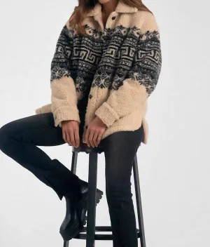 Jones Sherpa Mantel in Mehrfarbig