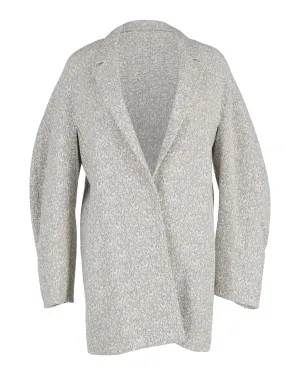 Joseph Tweed-Mantel in Grau Viskose