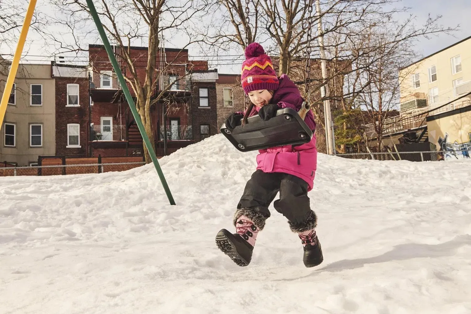 Kamik POWDERY 3 Winterstiefel für Kleinkinder & Mädchen - (8T bis 7) Babykids Kamik