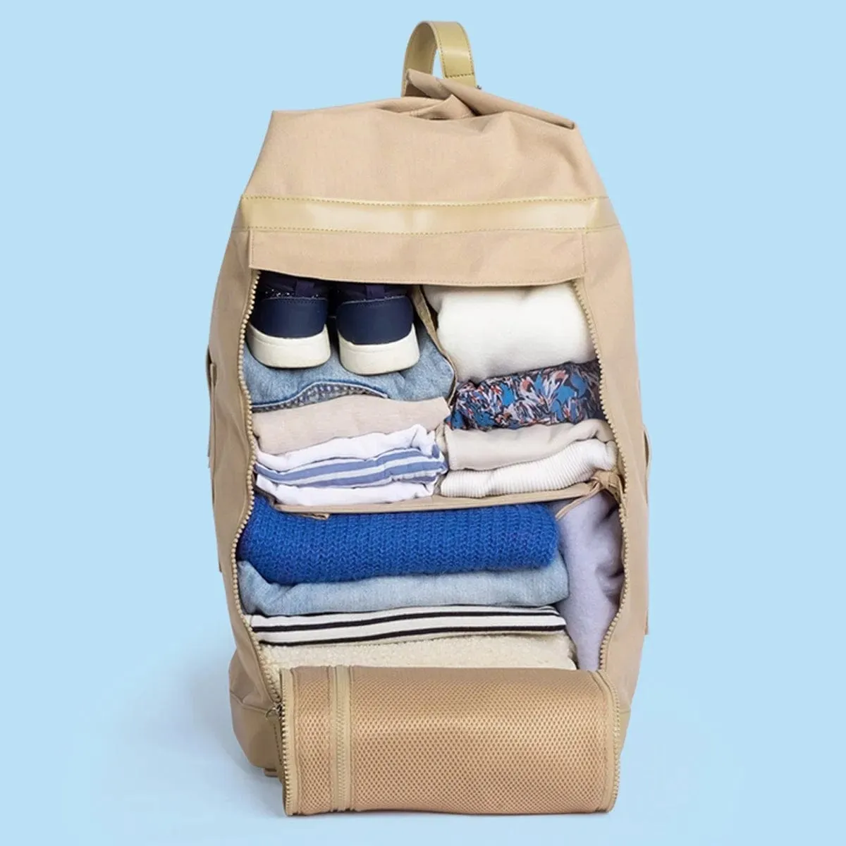 KAOS Ransel Weekendtasche - Beige