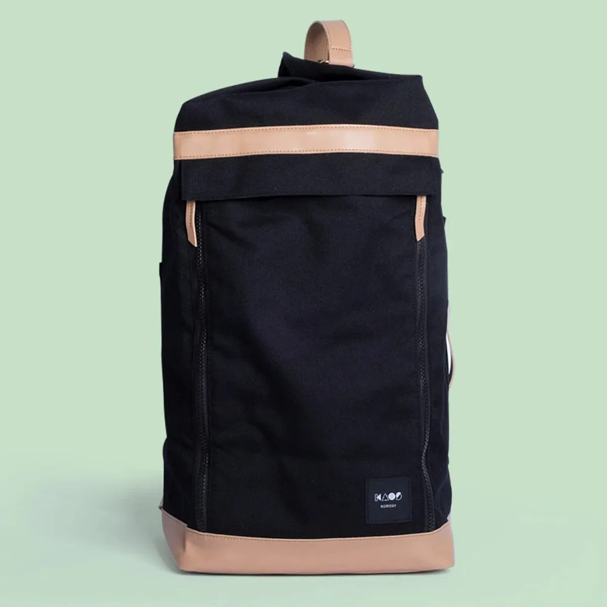 KAOS Ransel Weekendtasche - Klassisches Schwarz