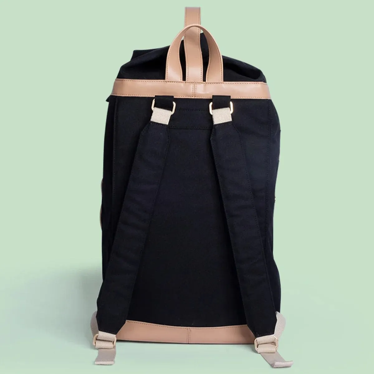 KAOS Ransel Weekendtasche - Klassisches Schwarz