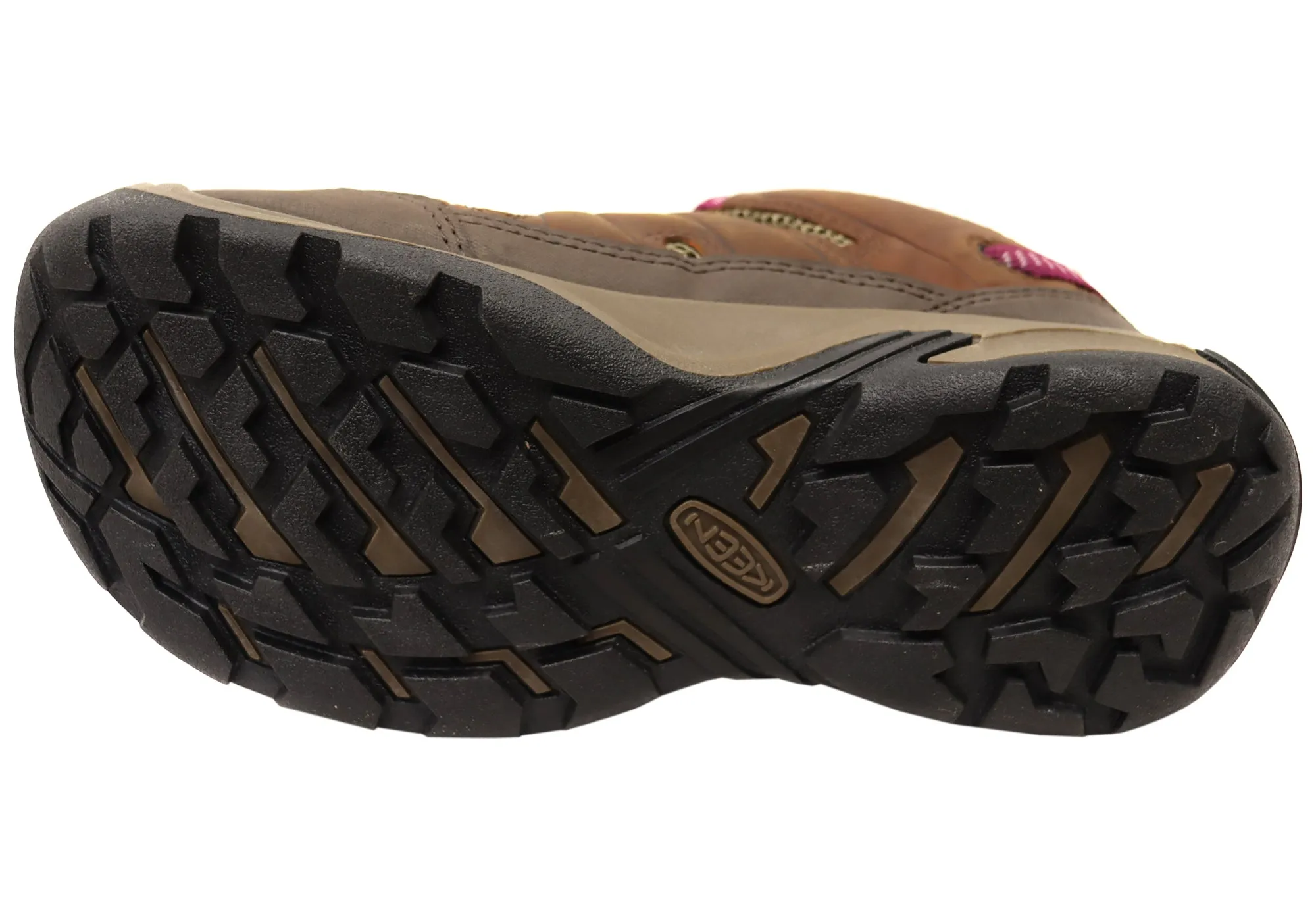 Keen Circadia Vent Damen Leder Weite Passform Wander Schuhe Keen Schuhe