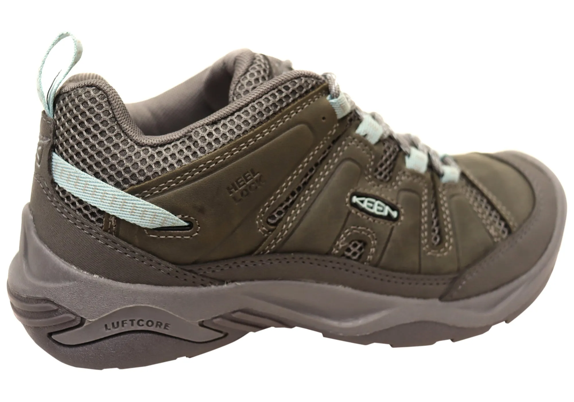 Keen Circadia Vent Damen Leder Weite Passform Wander Schuhe Keen Schuhe