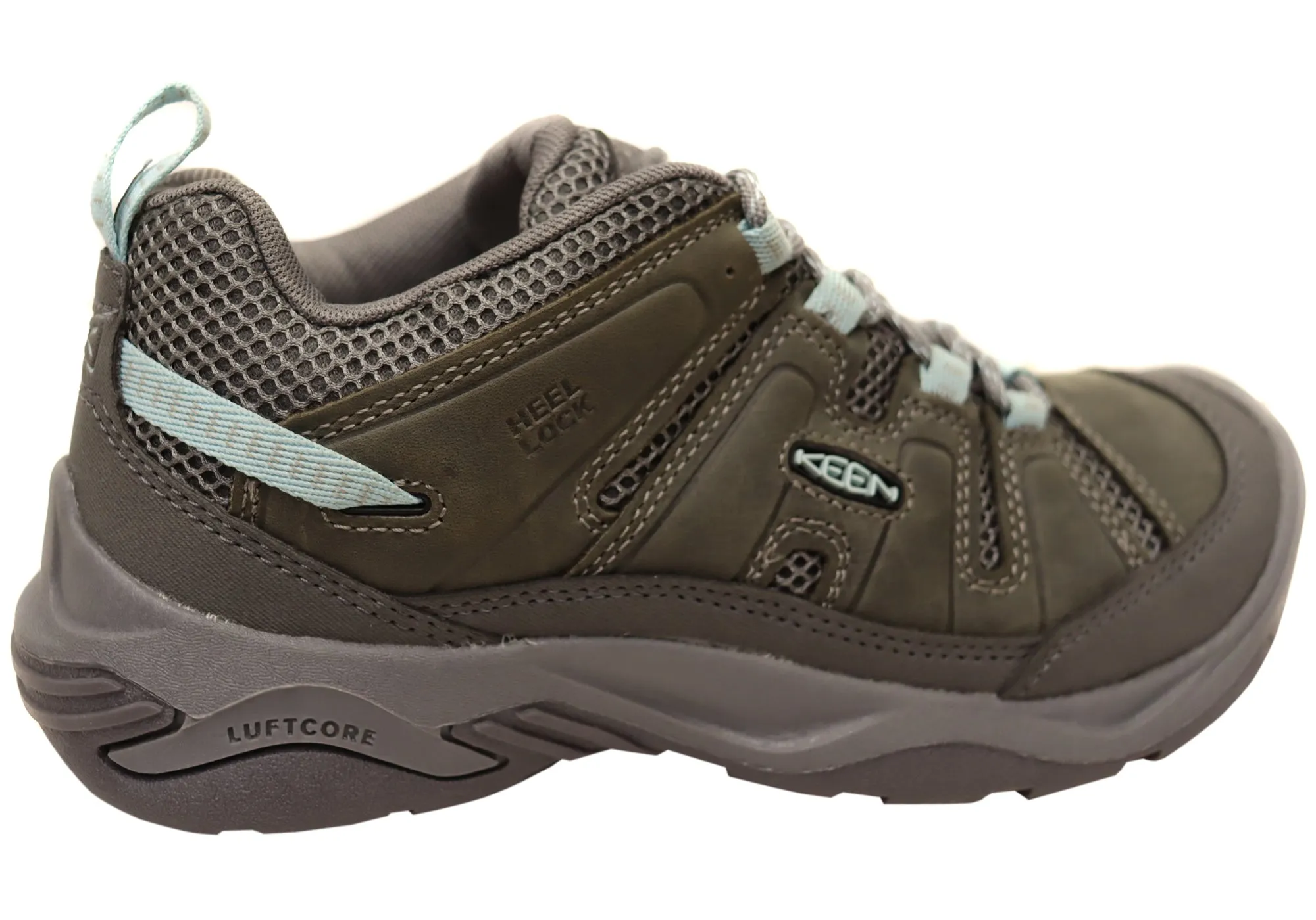 Keen Circadia Vent Damen Leder Weite Passform Wander Schuhe Keen Schuhe