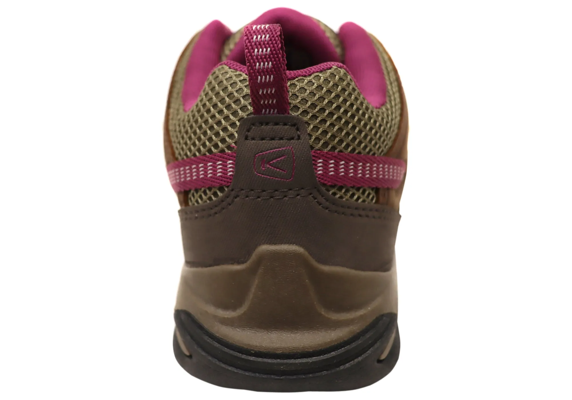 Keen Circadia Vent Damen Leder Weite Passform Wander Schuhe Keen Schuhe