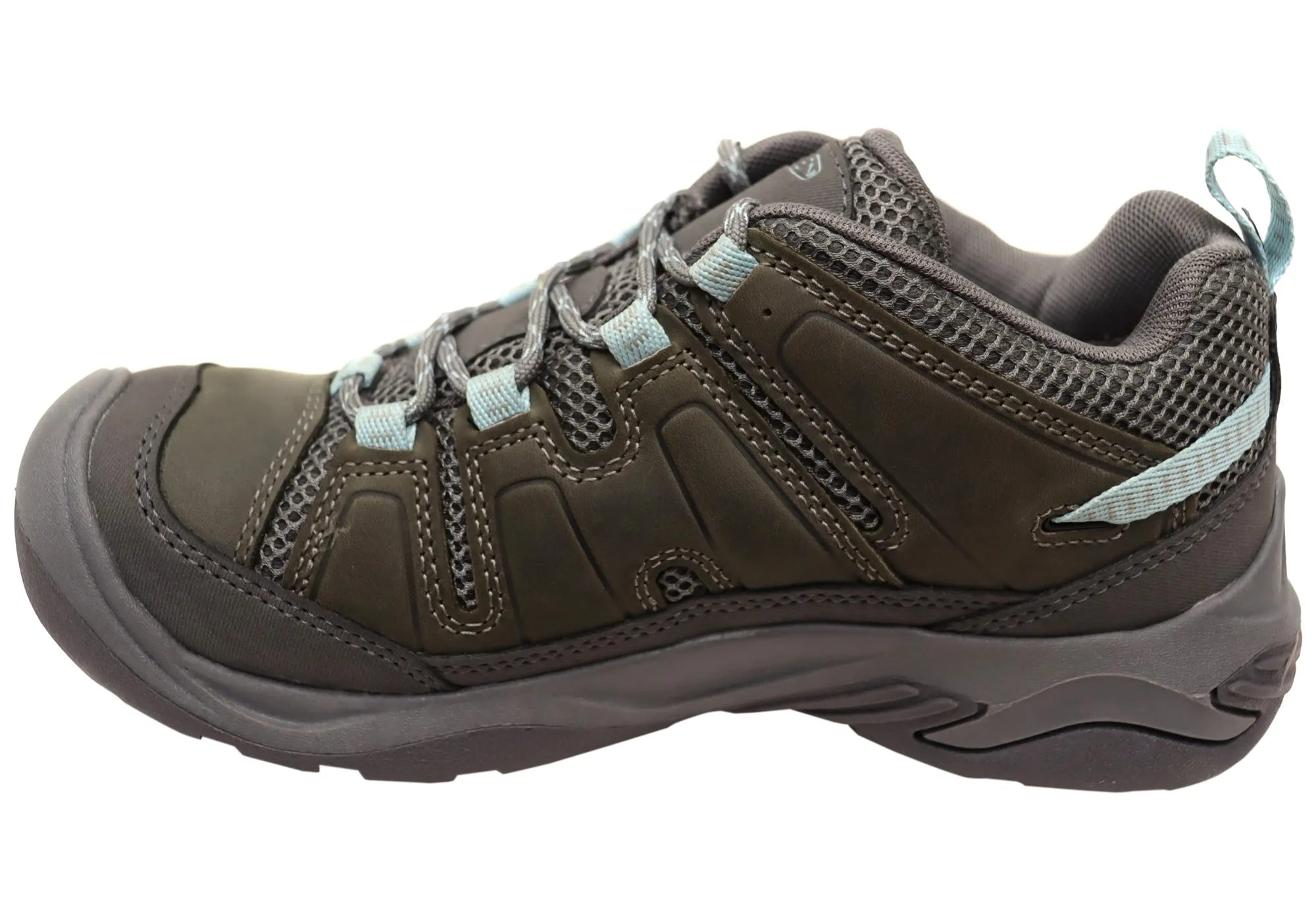 Keen Circadia Vent Damen Leder Weite Passform Wander Schuhe Keen Schuhe
