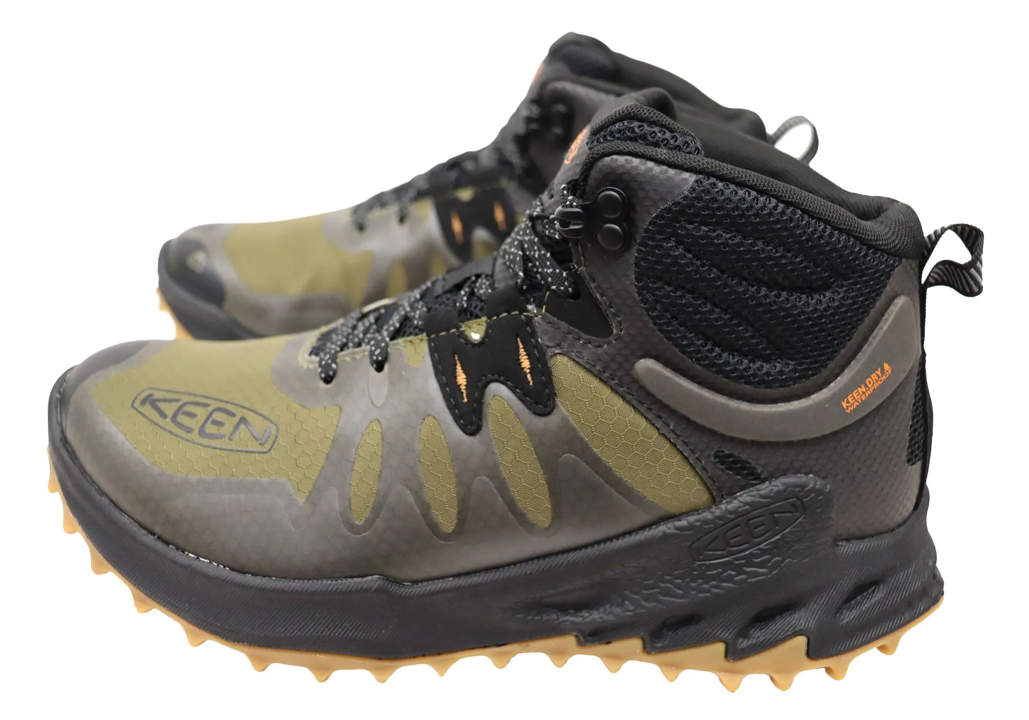 Keen Herren Bequeme Zionic Mid Wasserdichte Schnürstiefel Keen Schuhe