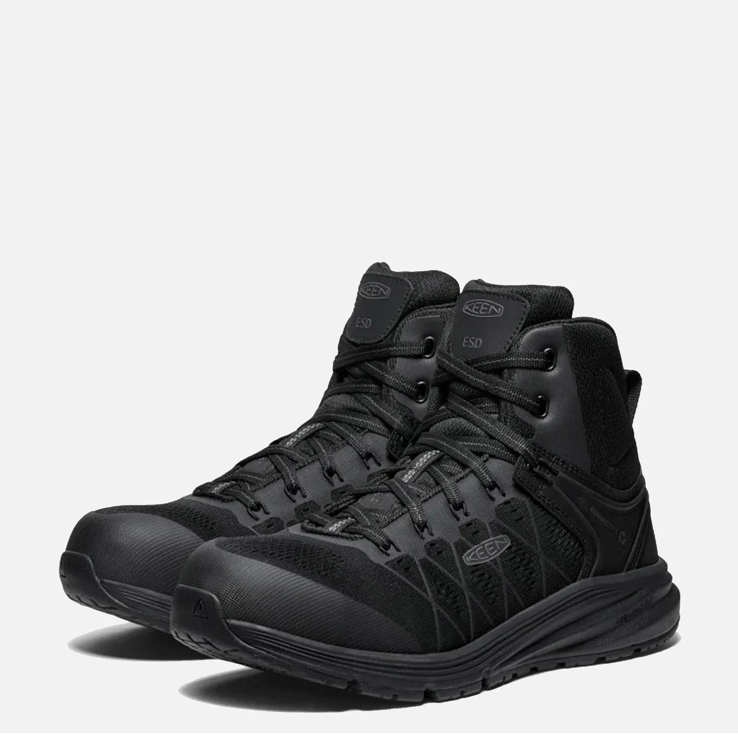 KEEN Utility Herren Utility Vista Energy Carbon Zehenstiefel mittelhohe Arbeitsschuhe KEEN Utility Schuhe