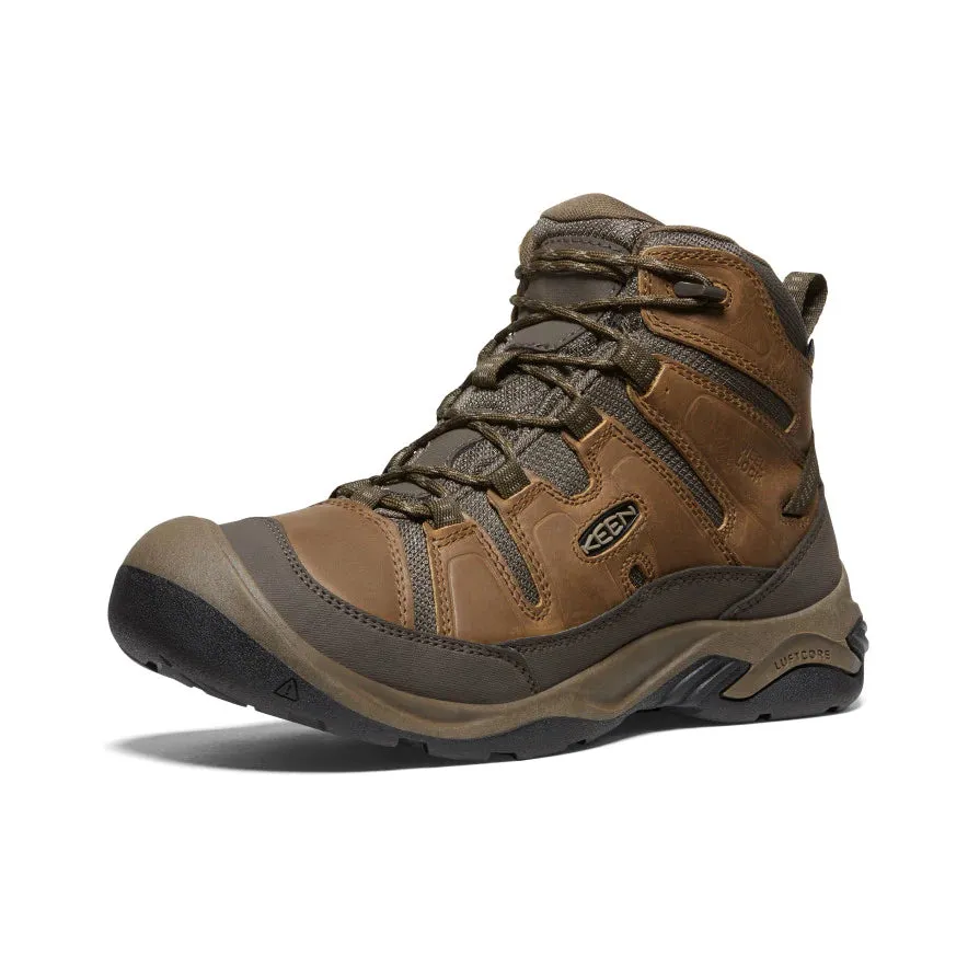 Keen Schuhe Circadia Mid Wasserdicht Bison/Brindle