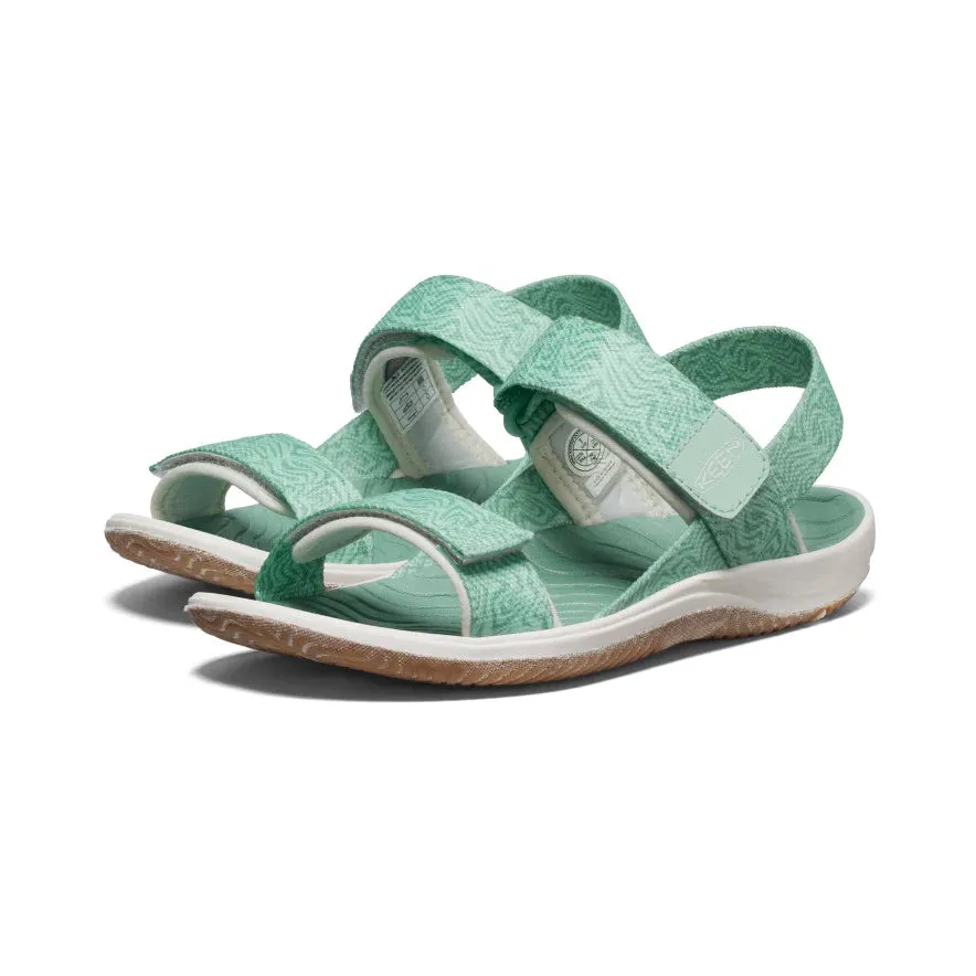 Keen Schuhe Elle Backstrap für Kleinkinder in Flechten/Sternweiß