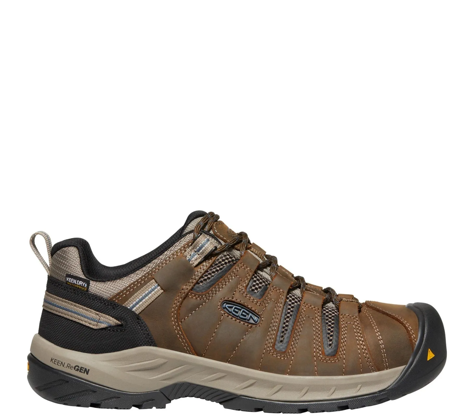 KEEN Utility Herren Flint II wasserdichter Arbeitsschuh mit Stahlkappe KEEN Utility Schuhe