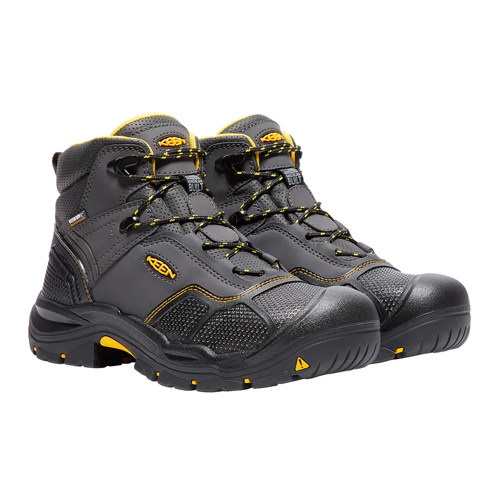 KEEN Utility Herren Logandale wasserdichte Arbeitsschuhe mit Stahlkappe