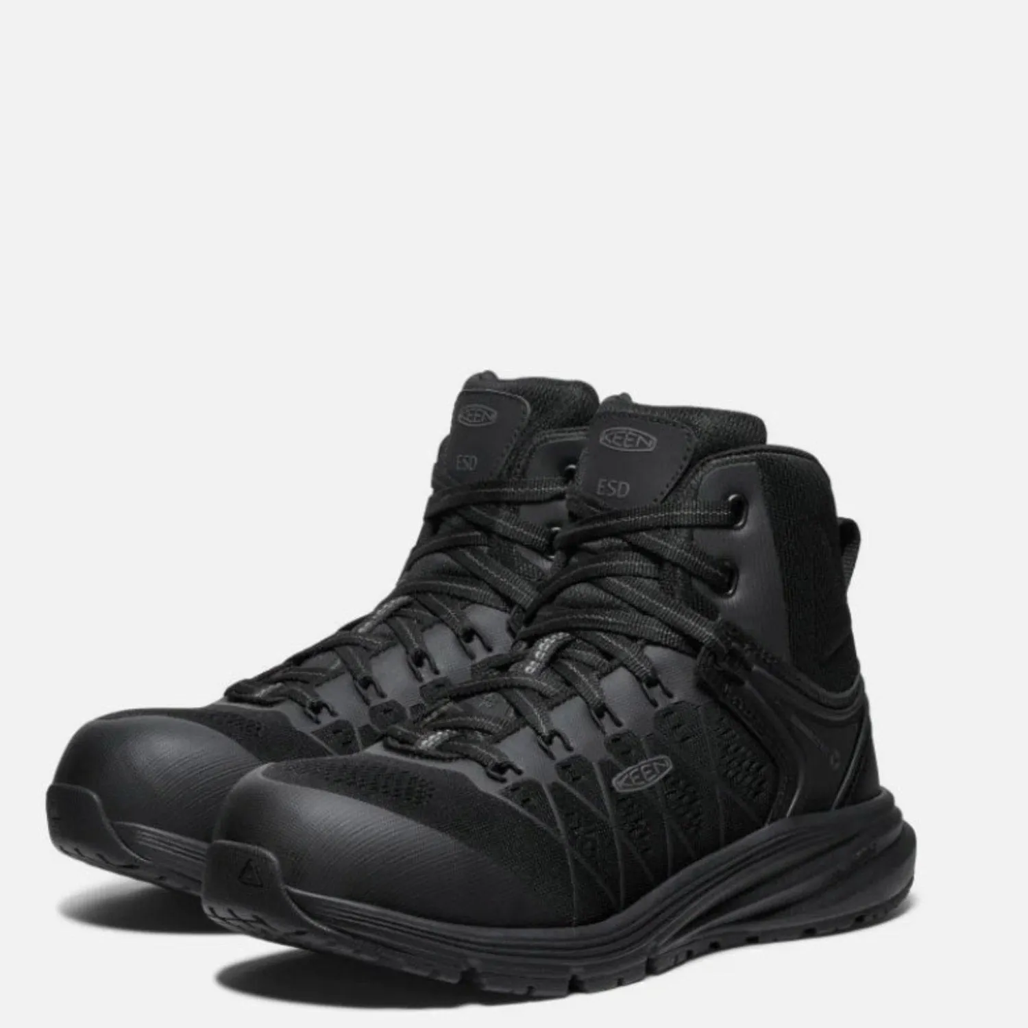 KEEN Utility Damen Vista Energy Carbon Zehenstiefel mit mittlerer Schafthöhe Arbeitsschuhe KEEN Utility