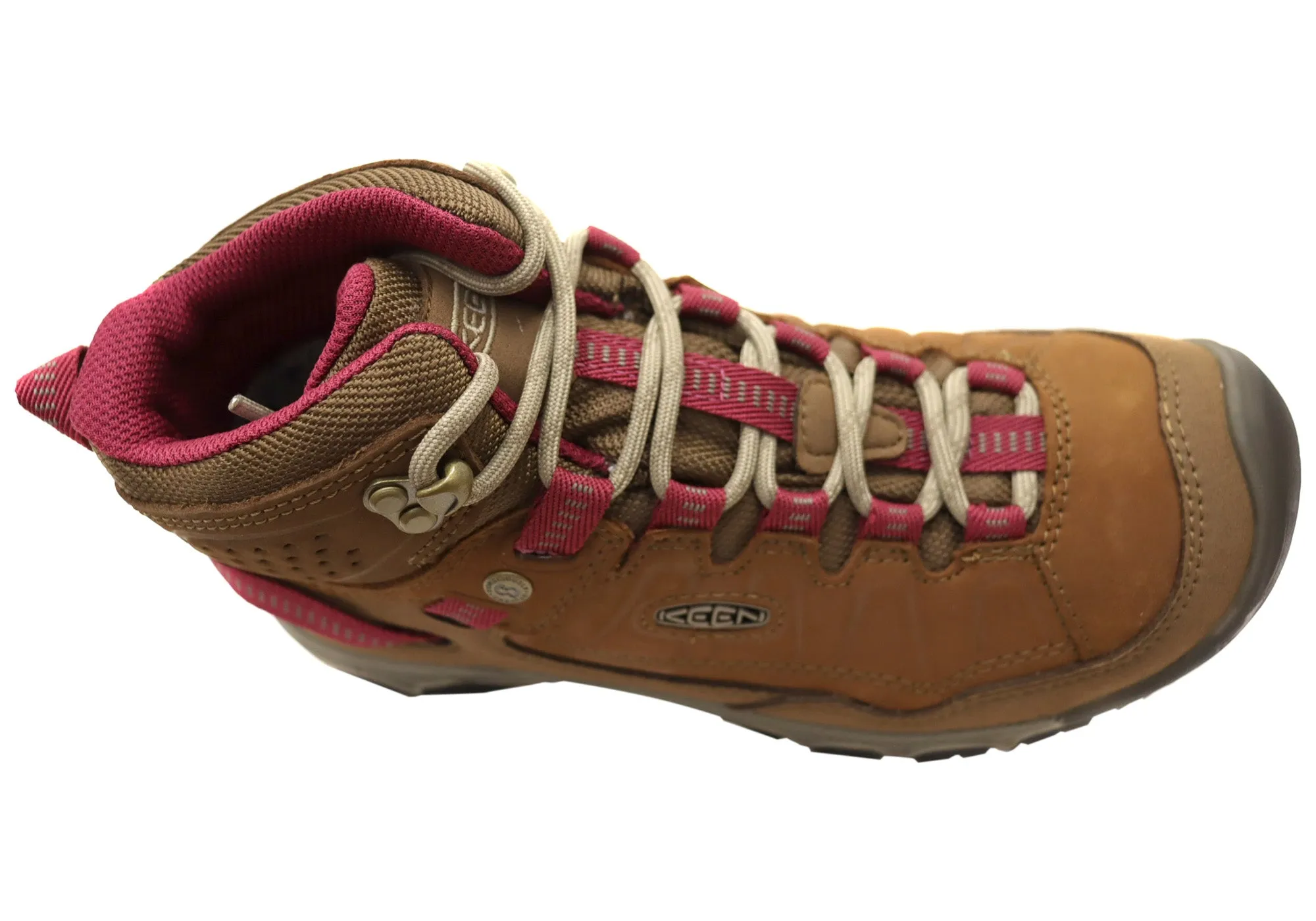 Keen Damen Schnürstiefel Bequeme Targhee IV Mid Wasserdichte Wanderstiefel Keen Schuhe