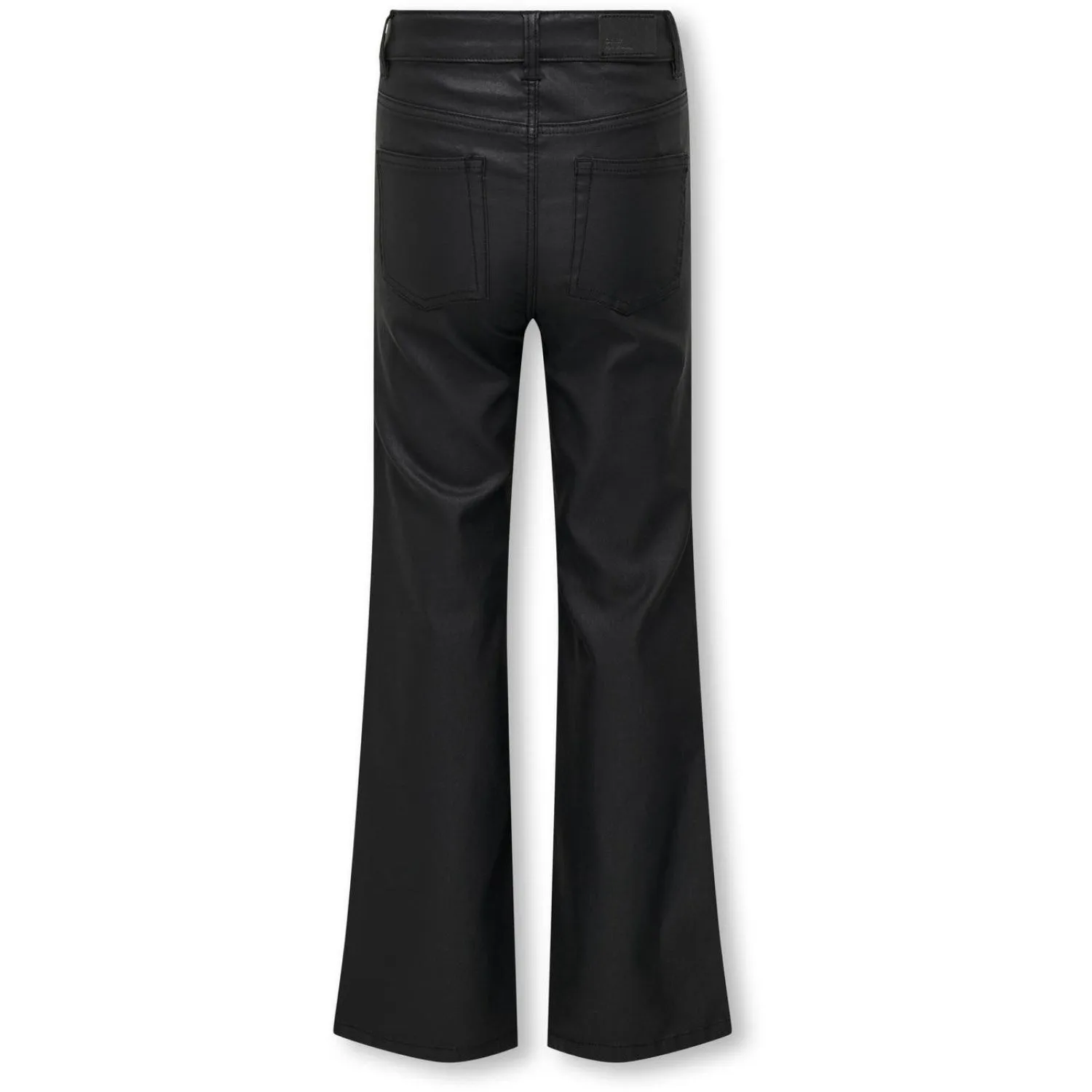 NUR FÜR KINDER Black Juicy-Nya Weite Beschichtete Hose Nur für Kinder