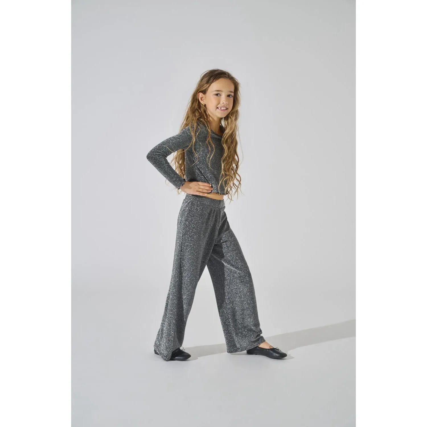 NUR FÜR KINDER Black Queen Glitzerhose Nur für Kinder