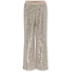 Kids ONLY Moonbeam Fransa Glitzerstoff-Gerade Hose Nur für Kinder