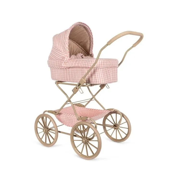 Konges Sløjd: Puppenwagen - Puderrosa Karo