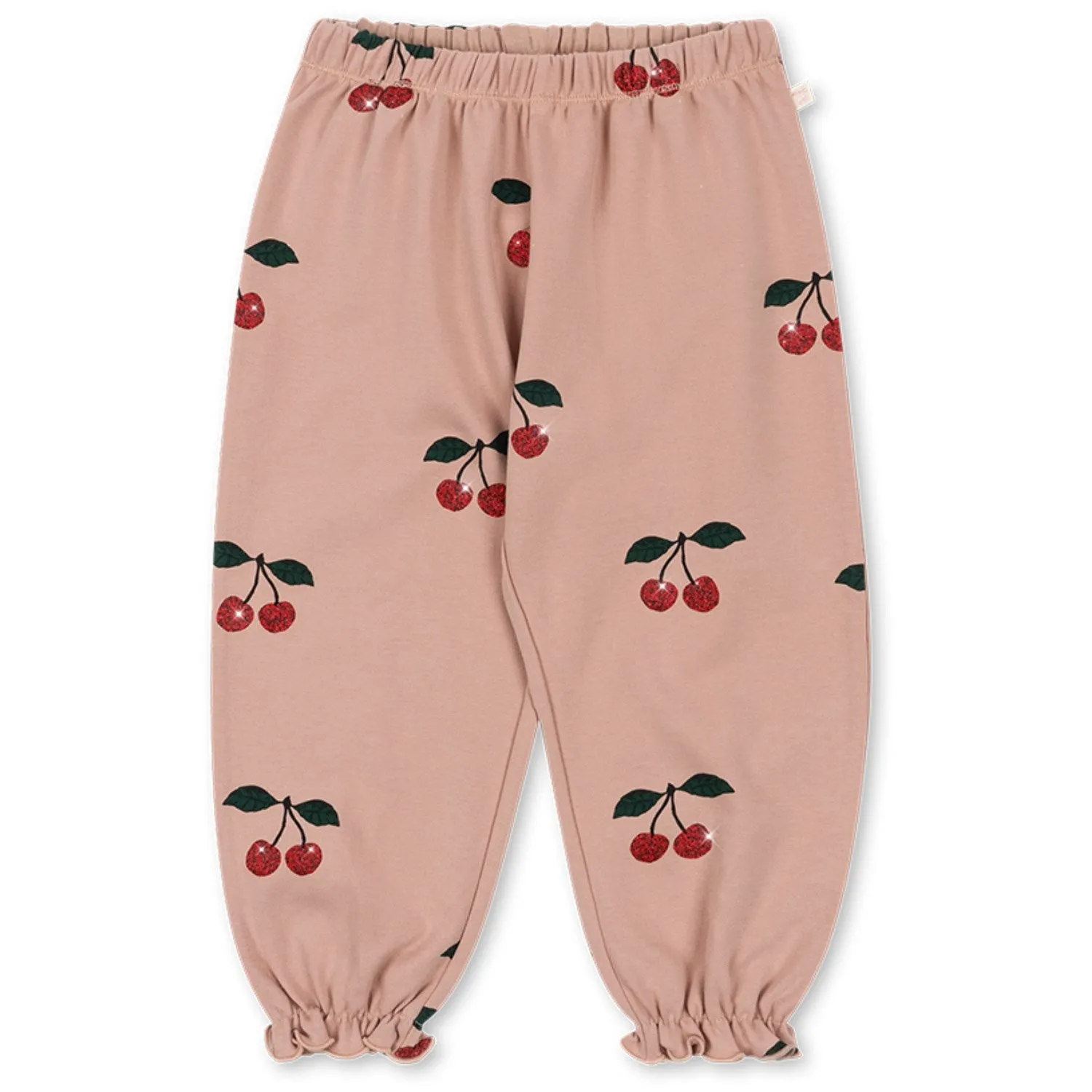 Konges Sløjd Ma Grande Cerise Glitzer Sanftes Kirsch-Glitzer Hose Gots Konges Sloejd
