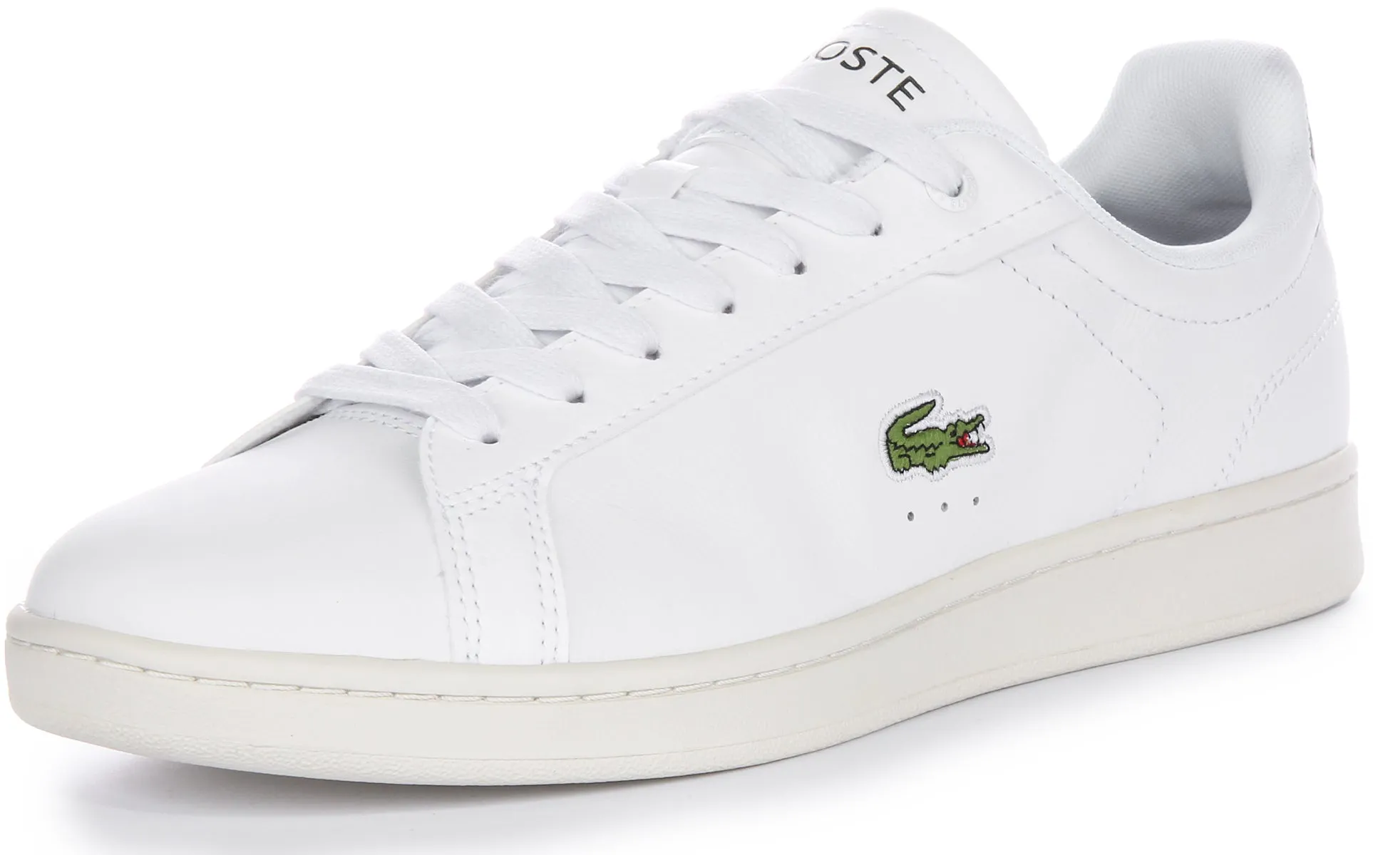 Lacoste Carnaby Pro in Weiß Grün für Herren Schuhe Lacoste