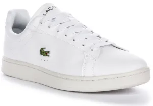 Lacoste Carnaby Pro in Weiß Grün für Herren Schuhe Lacoste