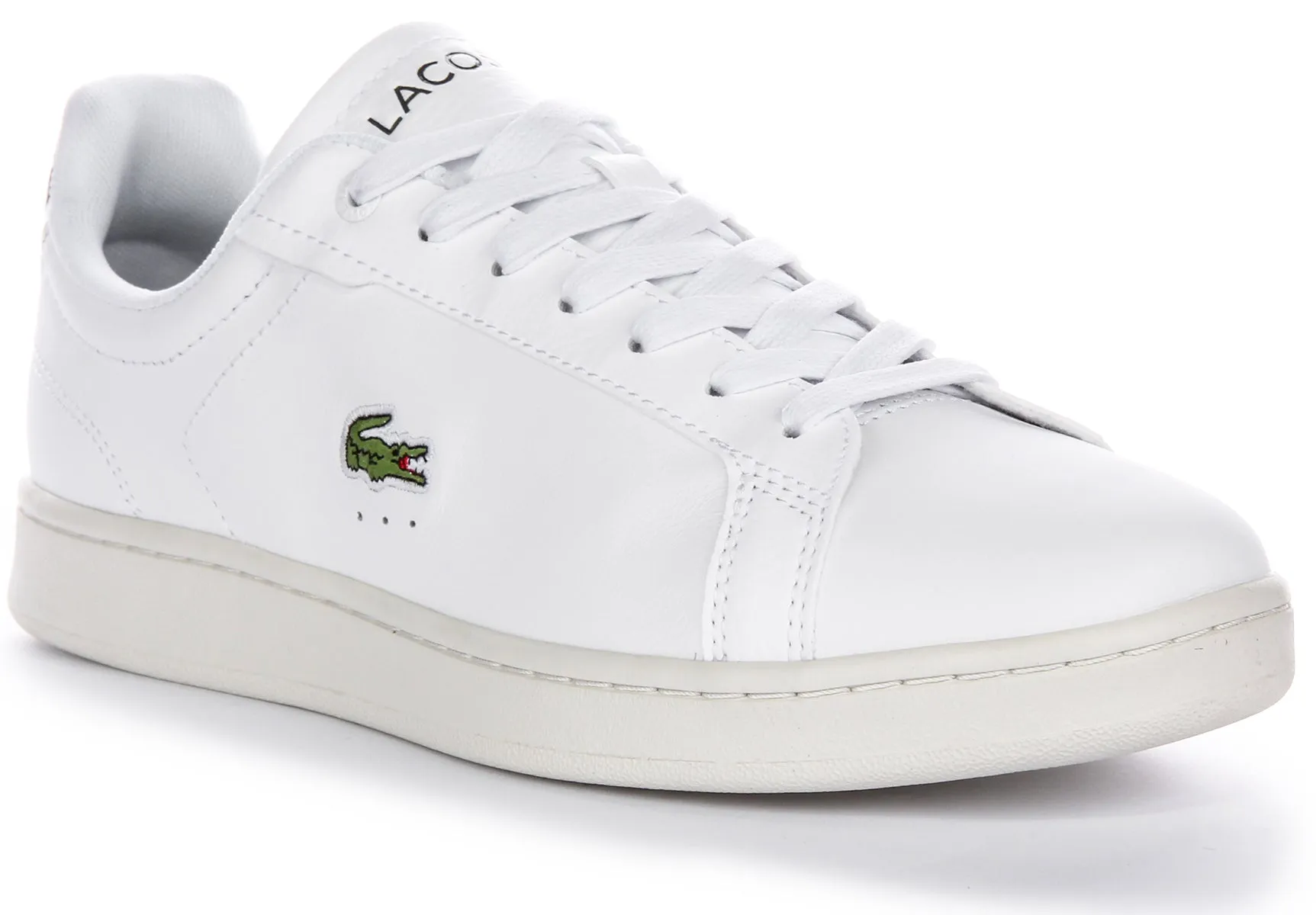 Lacoste Carnaby Pro in Weiß Grün für Herren Schuhe Lacoste