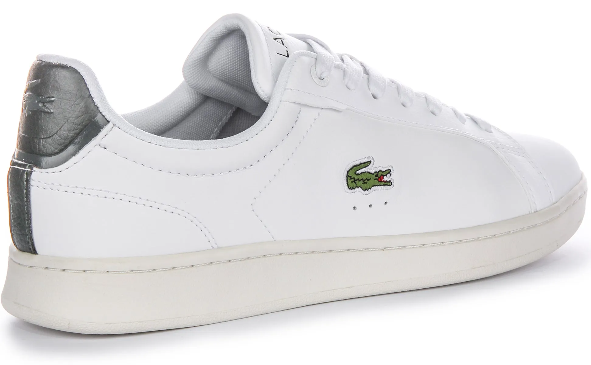 Lacoste Carnaby Pro in Weiß Grün für Herren Schuhe Lacoste