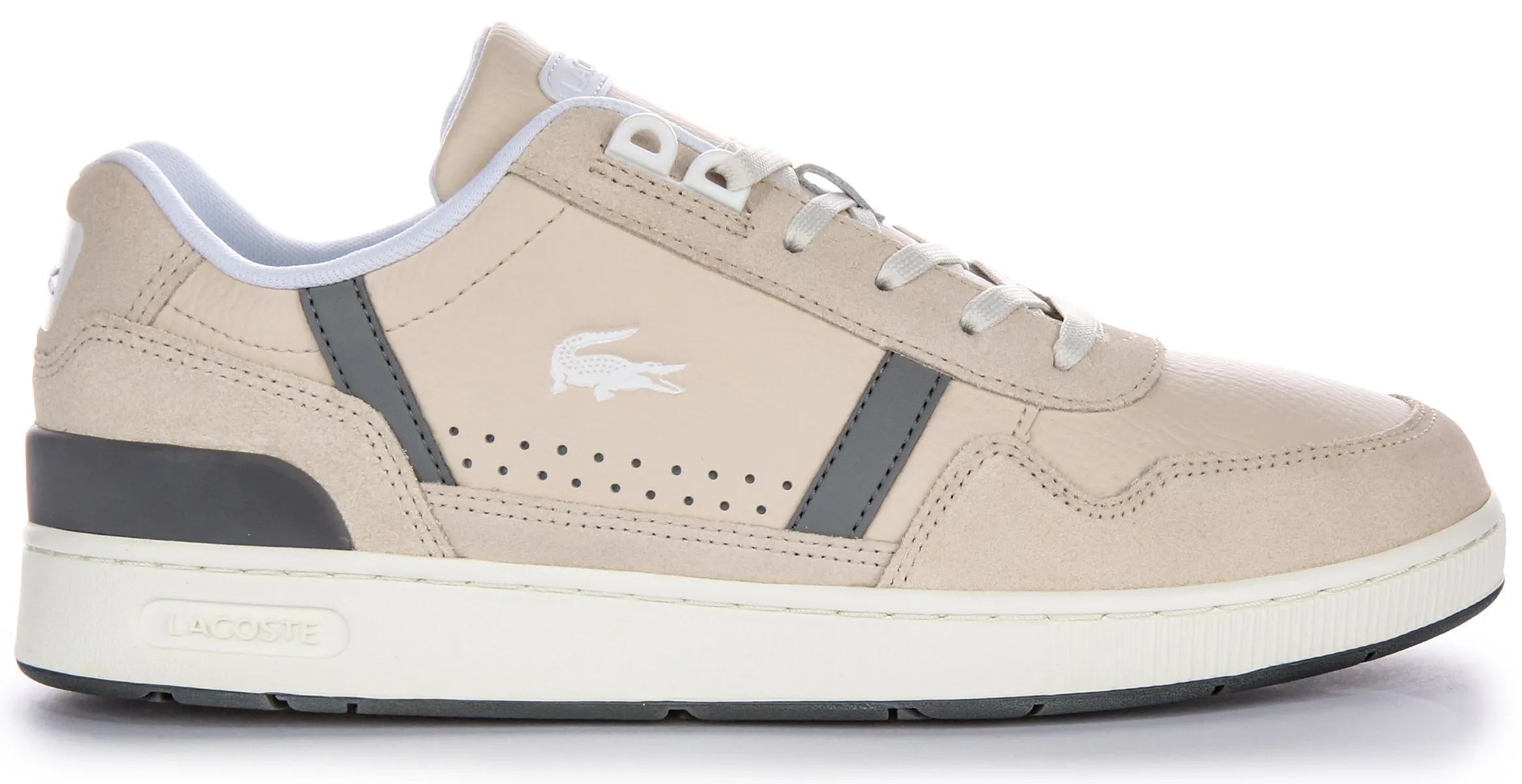 Lacoste T-Clip Trainers In Beige Für Herren Schuhe Lacoste