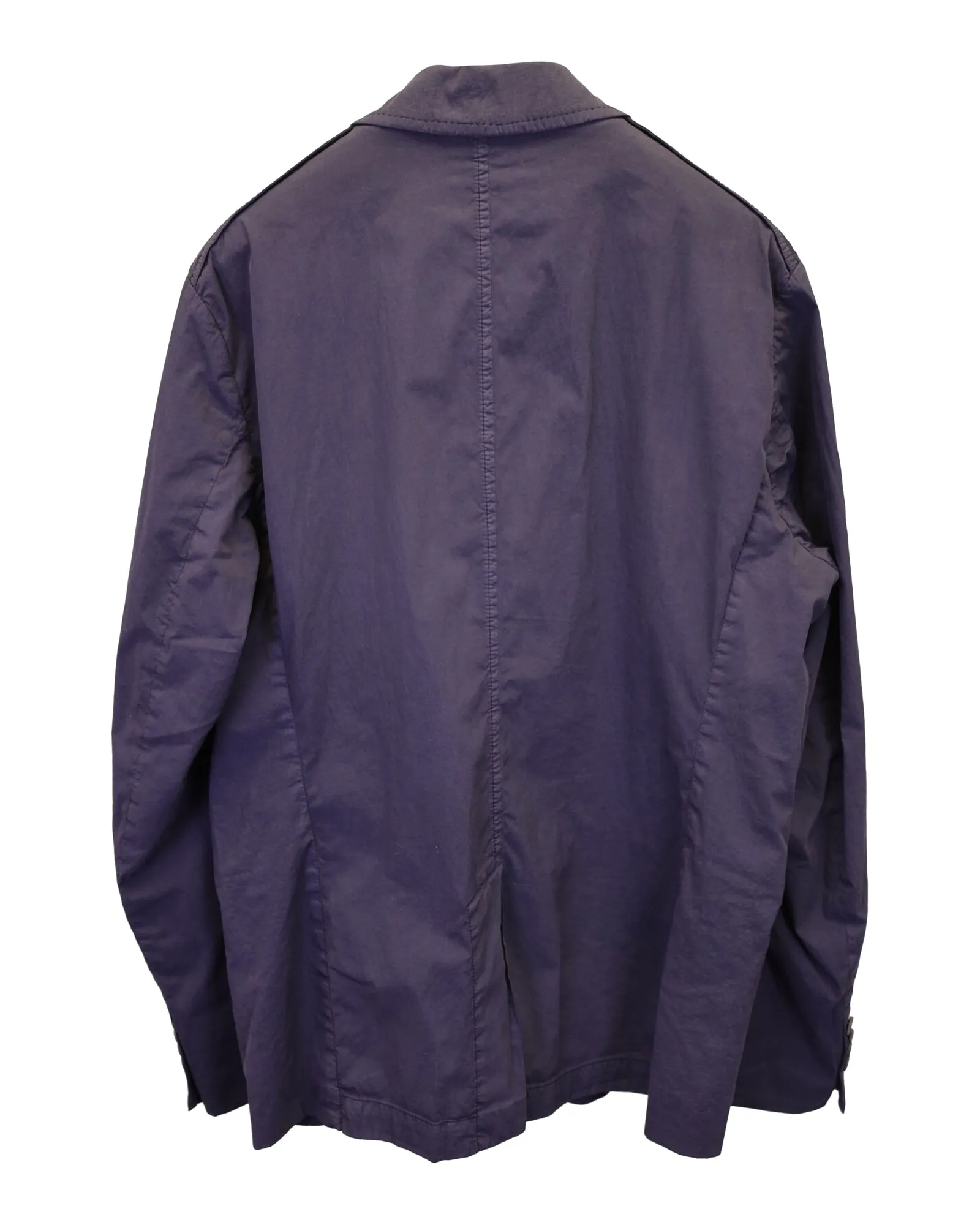 Lanvin Leichte Sportjacke in Marineblau aus Baumwolle