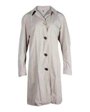 Lanvin Trenchcoat in beiger Baumwolle