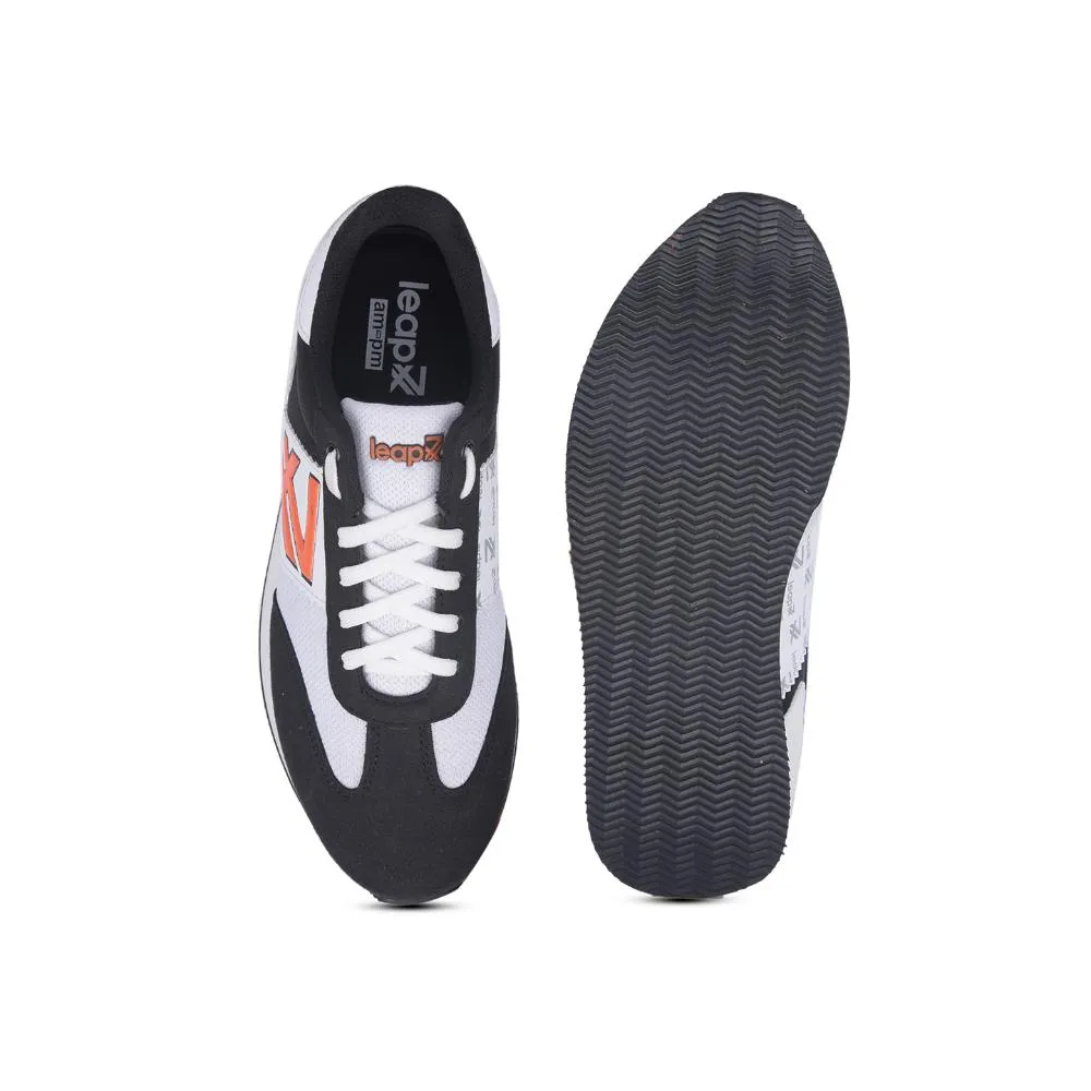 Leap7x Casual Schwarze Schnürsneaker Für Männer BACKAM-1E Von Liberty