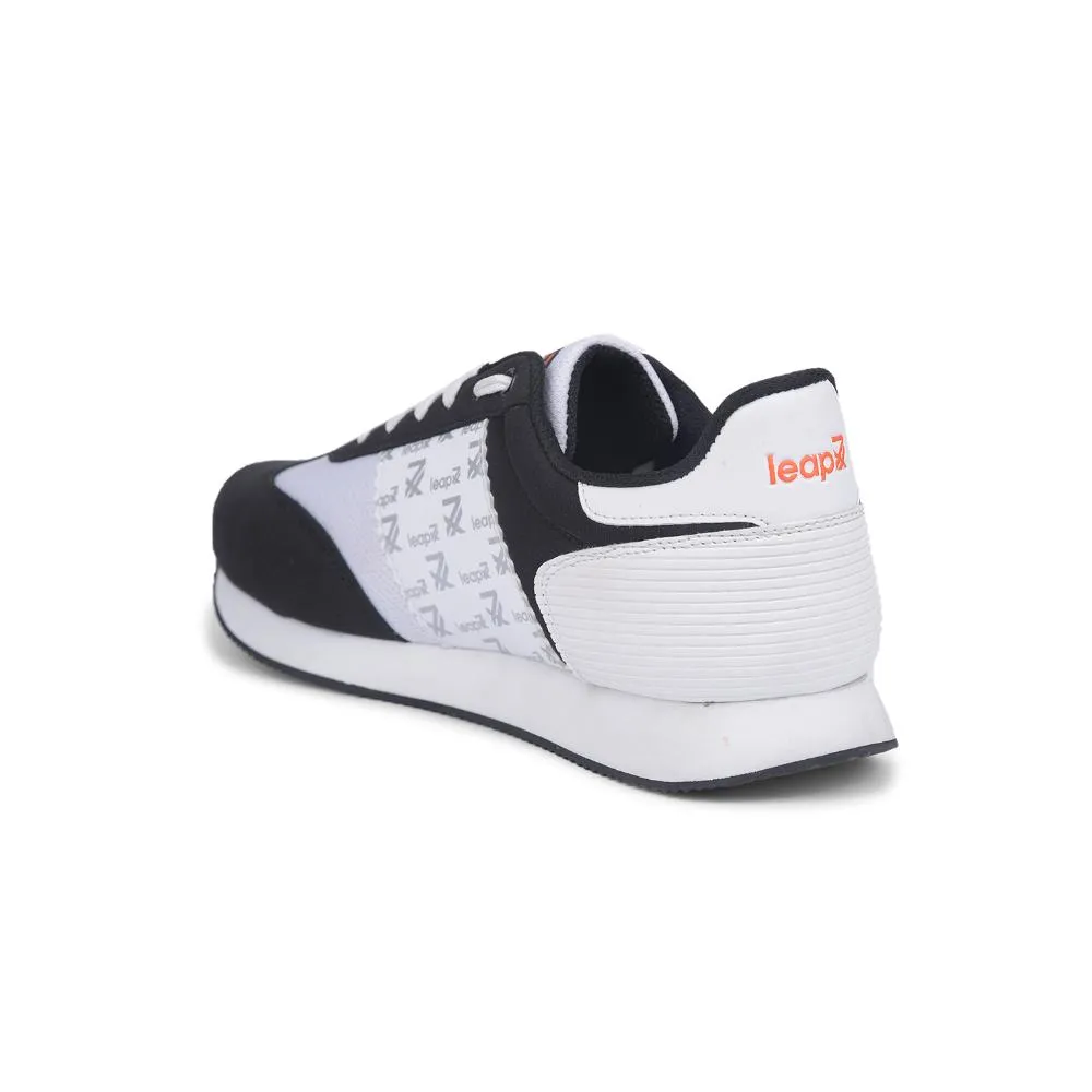 Leap7x Casual Schwarze Schnürsneaker Für Männer BACKAM-1E Von Liberty