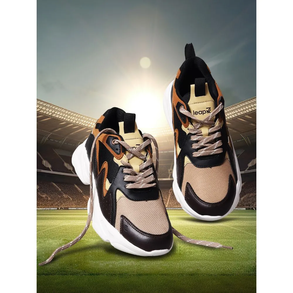 Leap7x Casual Braune Schnürschuhe Für Herren JOSE-1E Von Liberty