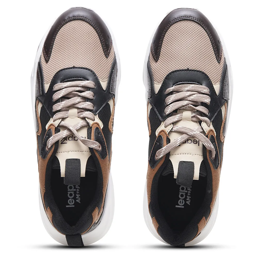Leap7x Casual Braune Schnürschuhe Für Herren JOSE-1E Von Liberty