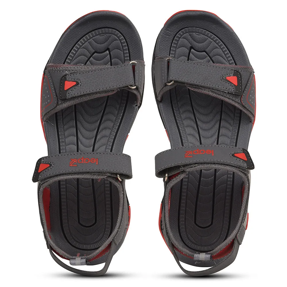 Leap7x Graue Sportliche Freizeitsandale Für Herren BLAIR-13 Von Liberty