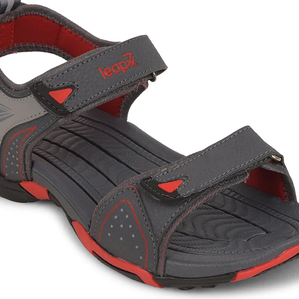 Leap7x Graue Sportliche Freizeitsandale Für Herren BLAIR-13 Von Liberty