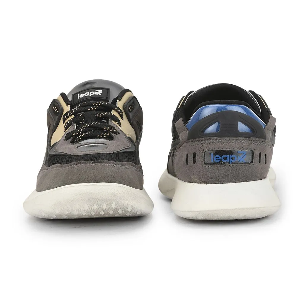 Leap7x Schnürschuhe Schwarz Freizeitschuhe Für Herren MENTOR By Liberty
