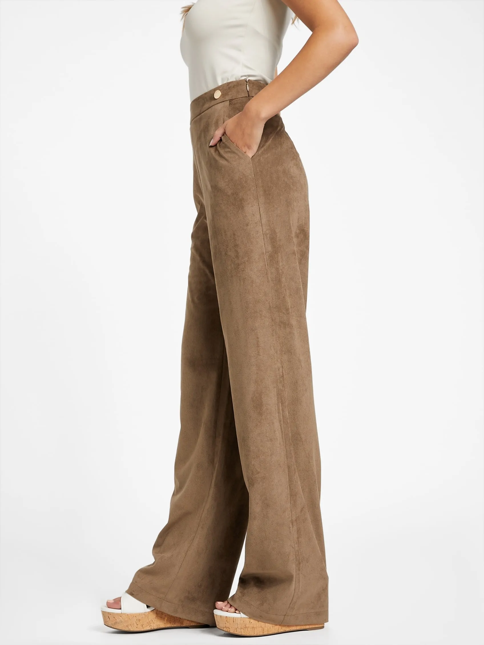 Lerika Kunstleder-Hose