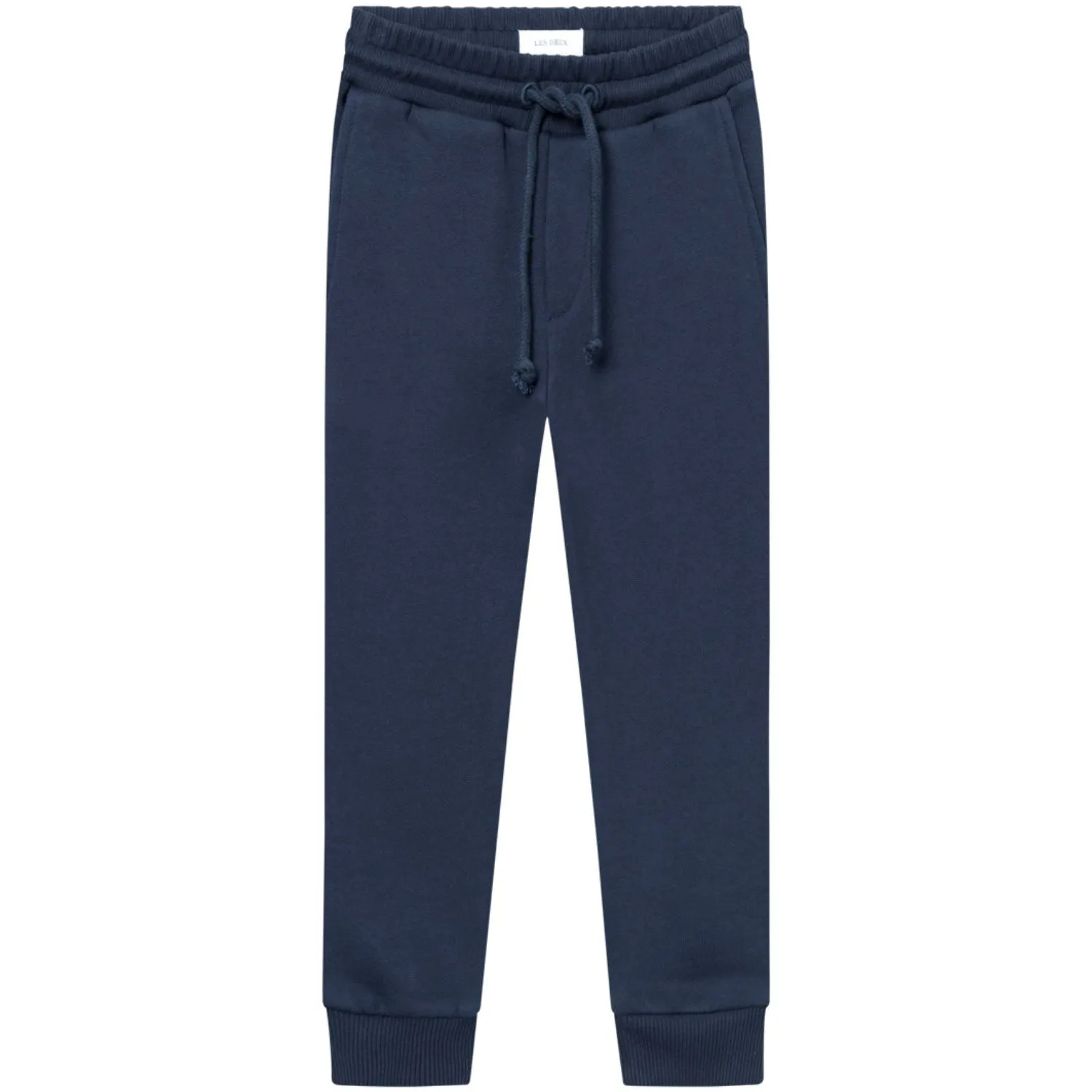 Les Deux Kids Dunkelblau/Elfenbein Encore Boucle Sweathose Kinder Les Deux Kids