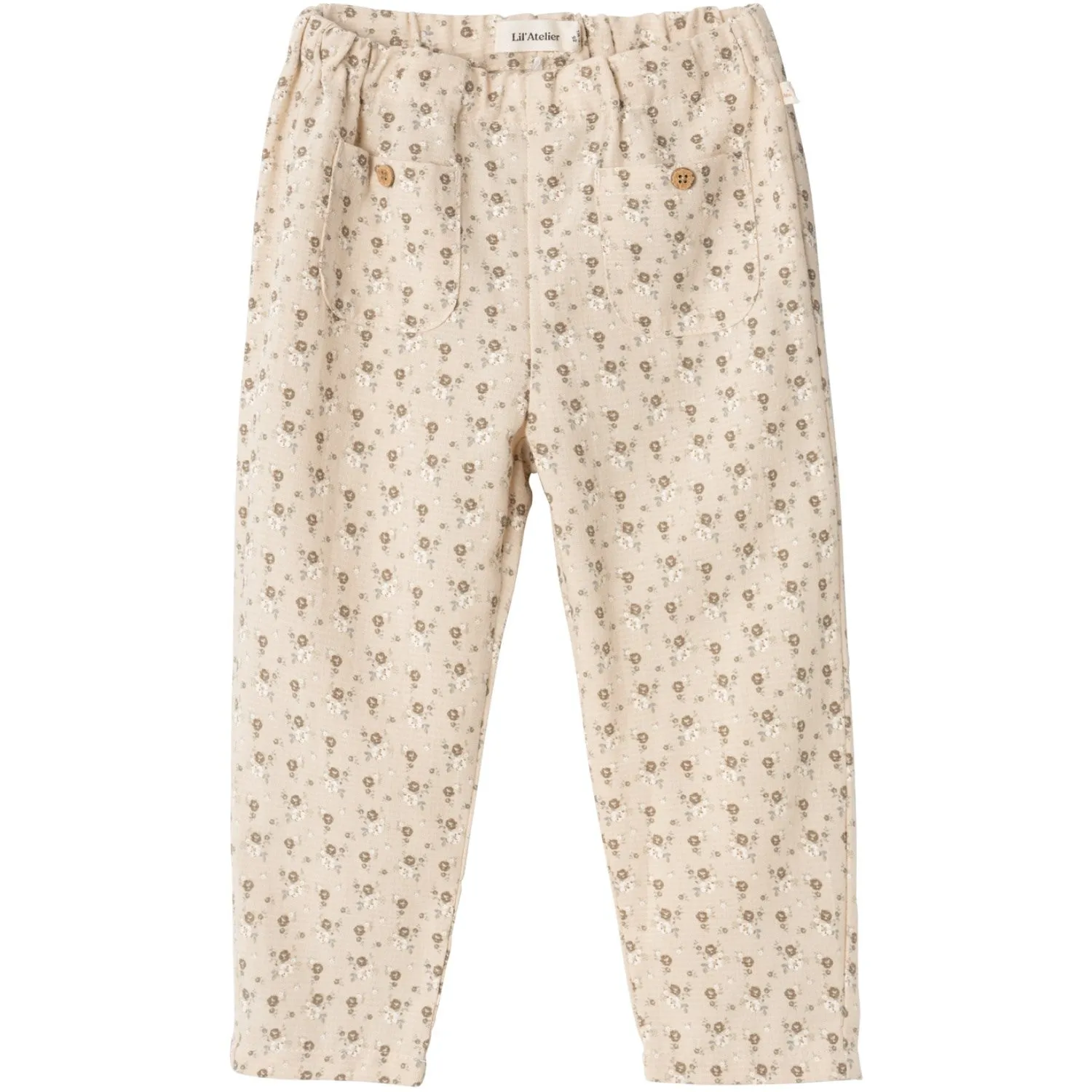 Lil'Atelier Sheer Bliss Spitzen-Regularhose Lil Atelier