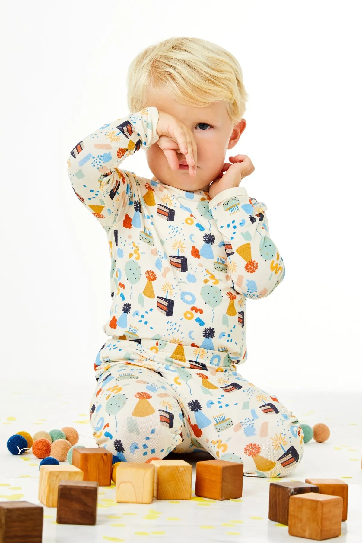 Langarm-Pyjama-Set - Geburtstag Babykids_Clover-Baby-Kids