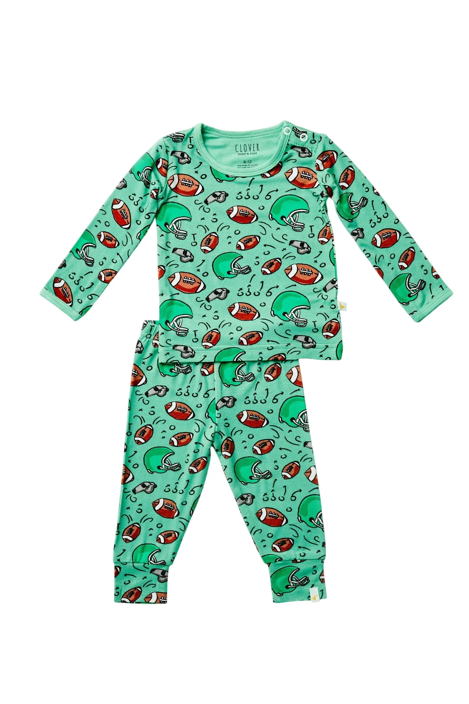 Langarm-Pyjama-Set - Fußball Baby/Kids_Clover-Baby-Kids