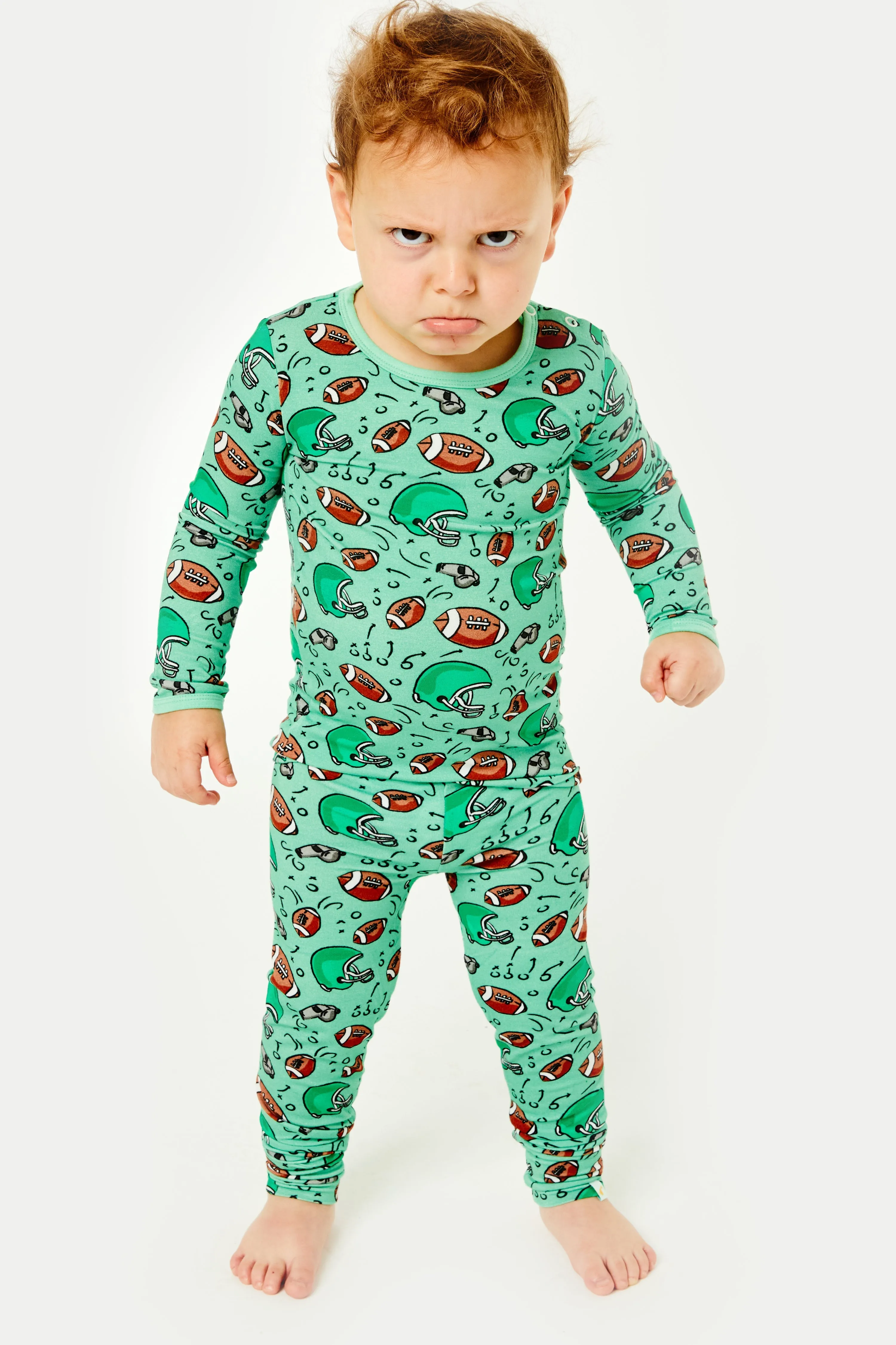 Langarm-Pyjama-Set - Fußball Baby/Kids_Clover-Baby-Kids