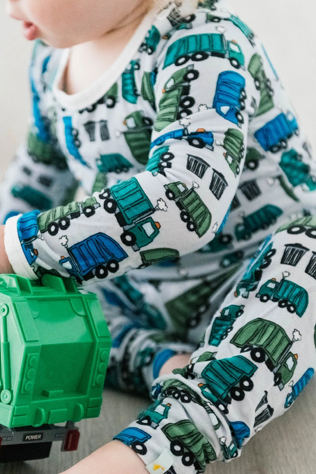 Langarm-Pyjama-Set - Müllwagen Babykids_Clover-Baby-Kids