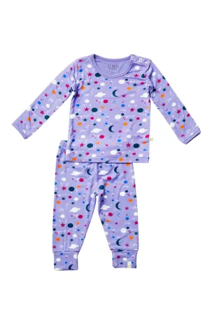 Langarm-Pyjama-Set - Luna Lavender Babykids_Klee-Baby-Kinder