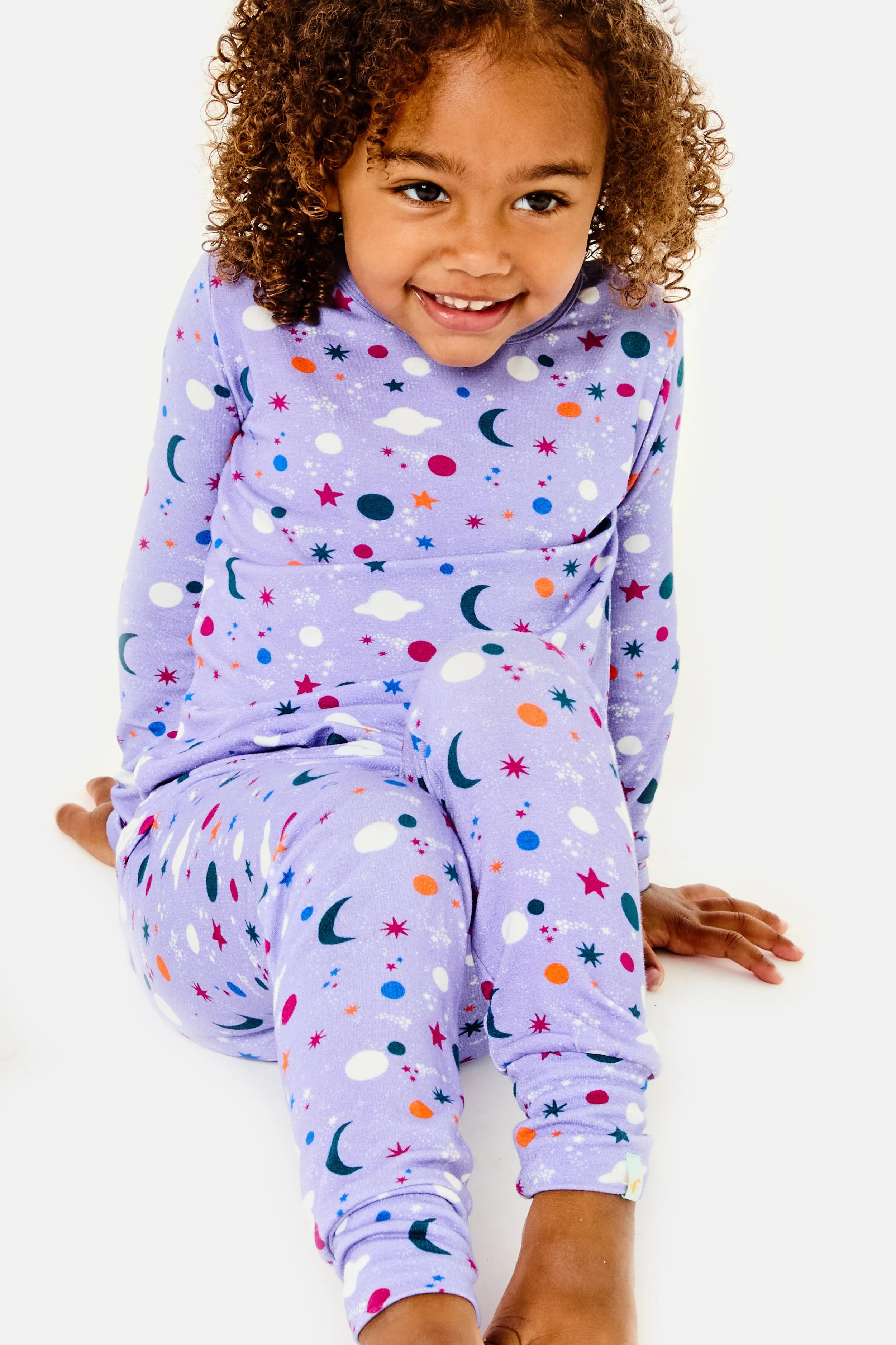 Langarm-Pyjama-Set - Luna Lavender Babykids_Klee-Baby-Kinder