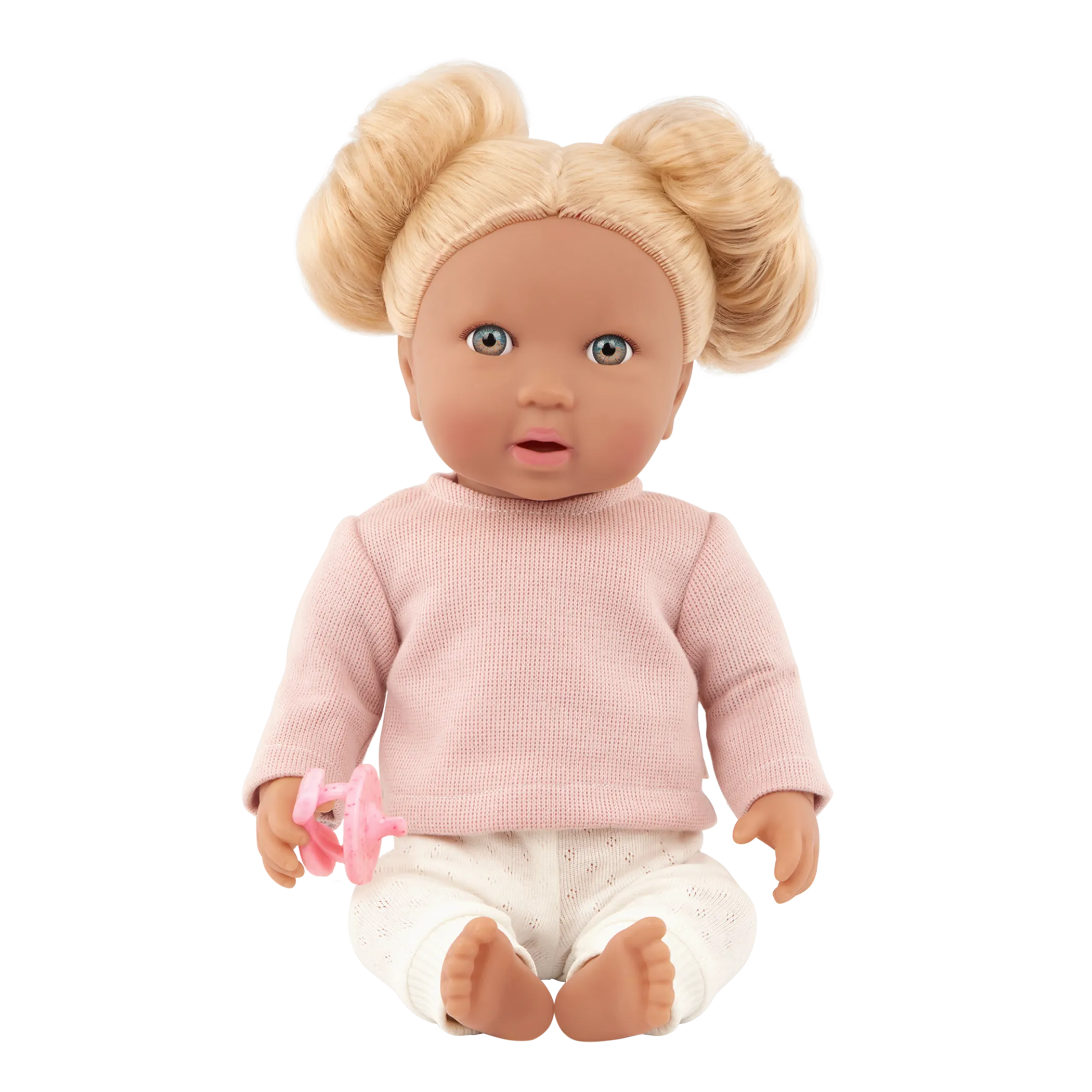 LullaBaby – Babypuppe mit welligem blondem Haar